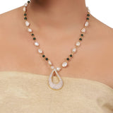 Gold Plated  Valentine Zircon Necklace Set