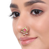 Gold Plated Ruby Nosepin