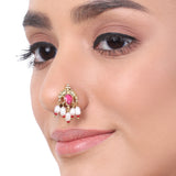 Gold Plated Ruby Nosepin