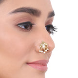 Gold Plated Pearl Nosepin