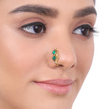 Gold Plated Kundan Nosepin