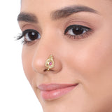 Gold Plated Ruby Nosepin