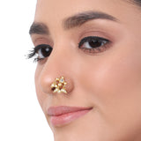 Gold Plated Zircon Nosepin