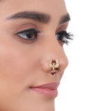 Gold Plated Ruby Nosepin