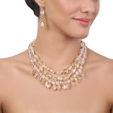 Gold Plated Tarana Citrine String