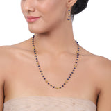 Gold Plated Tarana Blue Onyx String