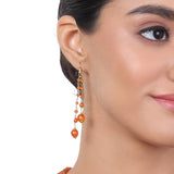 Gold Plated Tarana Carnelian String