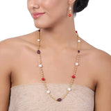 Gold Plated Tarana Multi Bead String