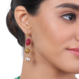 Gold Plated Tarana Multi Bead String