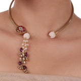 Gold Plated Pacchi Hasli Necklace